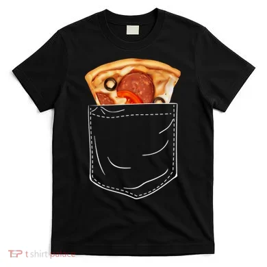 Pocket Pizza Slice T-Shirt