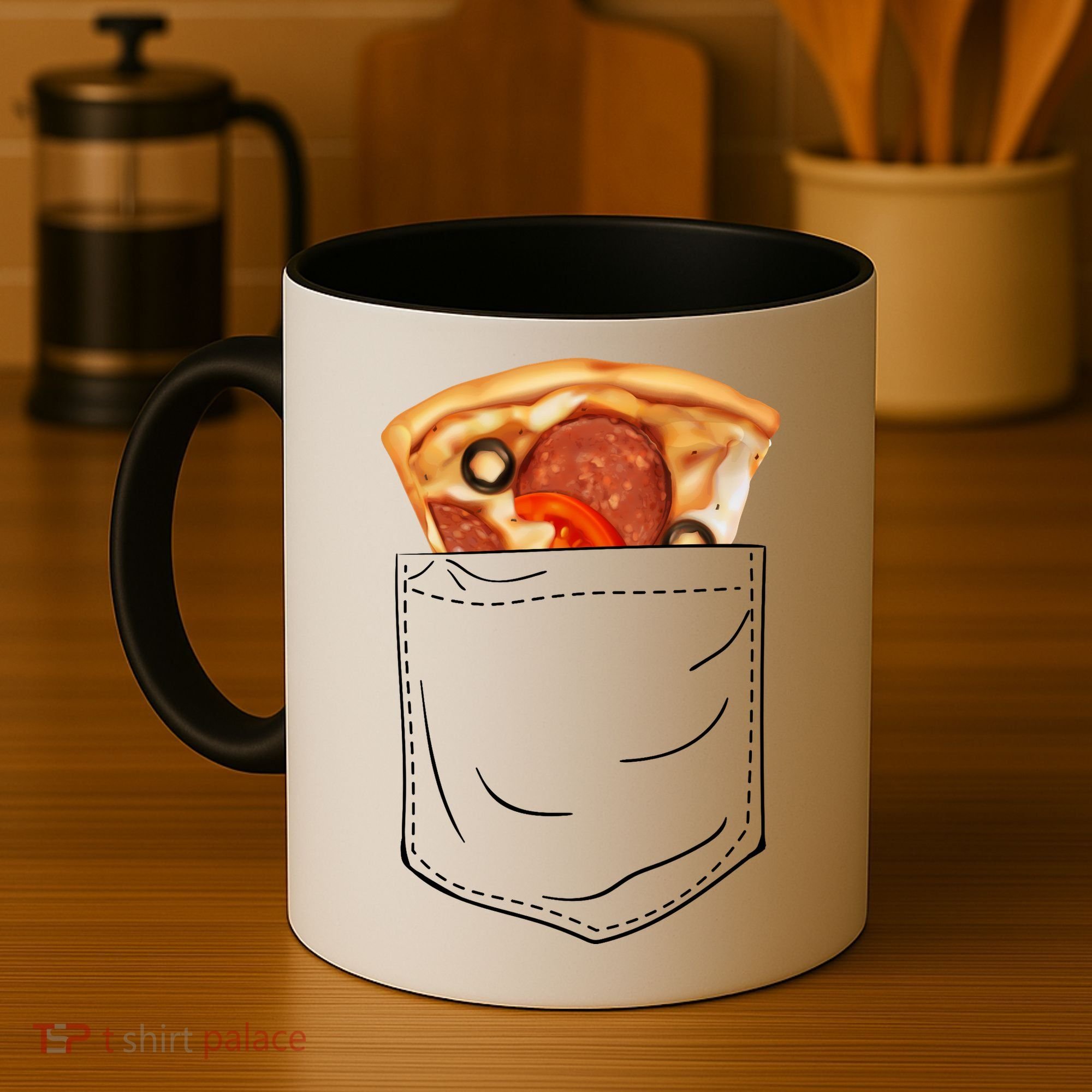 Pocket Pizza Slice Coffee Mug