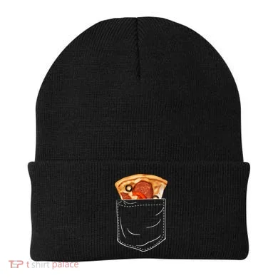 Pocket Pizza Slice Beanie