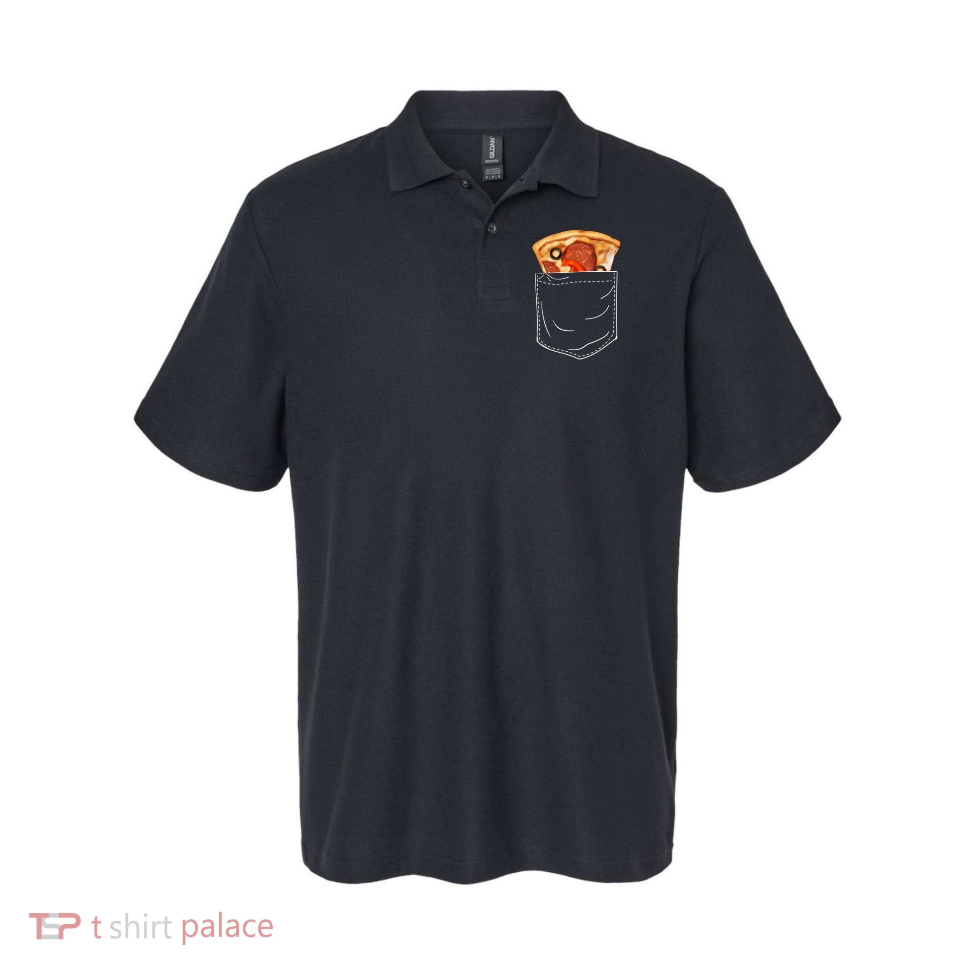 Pocket Pizza Slice Polo