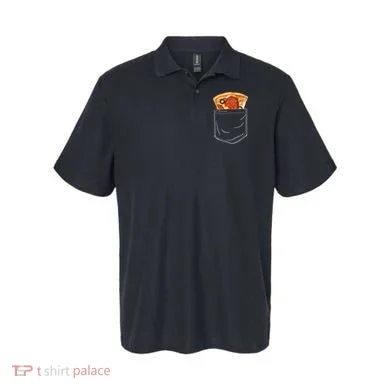 Pocket Pizza Slice Polo