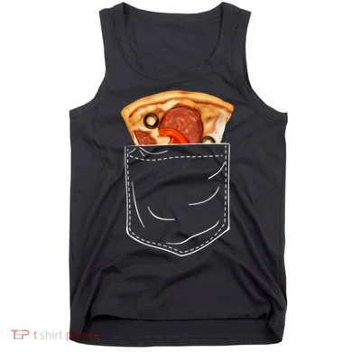 Pocket Pizza Slice Tank Top