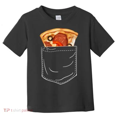 Pocket Pizza Slice Toddler T-Shirt