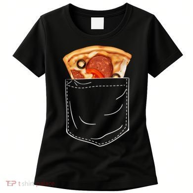 Pocket Pizza Slice Women's T-Shirt