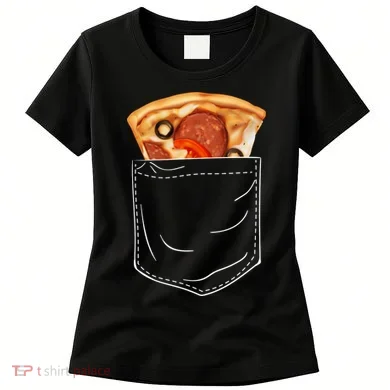 Pocket Pizza Slice Women's T-Shirt