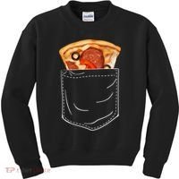 Pocket Pizza Slice Kids Sweatshirt thumb 0