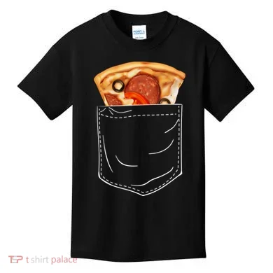 Pocket Pizza Slice Kids T-Shirt