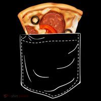 Pocket Pizza Slice Tote Bag thumb 4