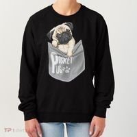 Pocket Pug Cute Women's Sweatshirt thumb 0