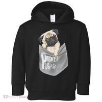 Pocket Pug Cute Toddler Hoodie thumb 0