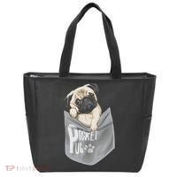 Pocket Pug Cute Tote Bag thumb 0