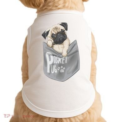 Pocket Pug Cute Doggie Tank