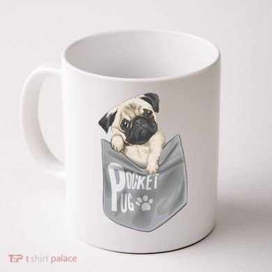 Pocket Pug Cute Coffee Mug