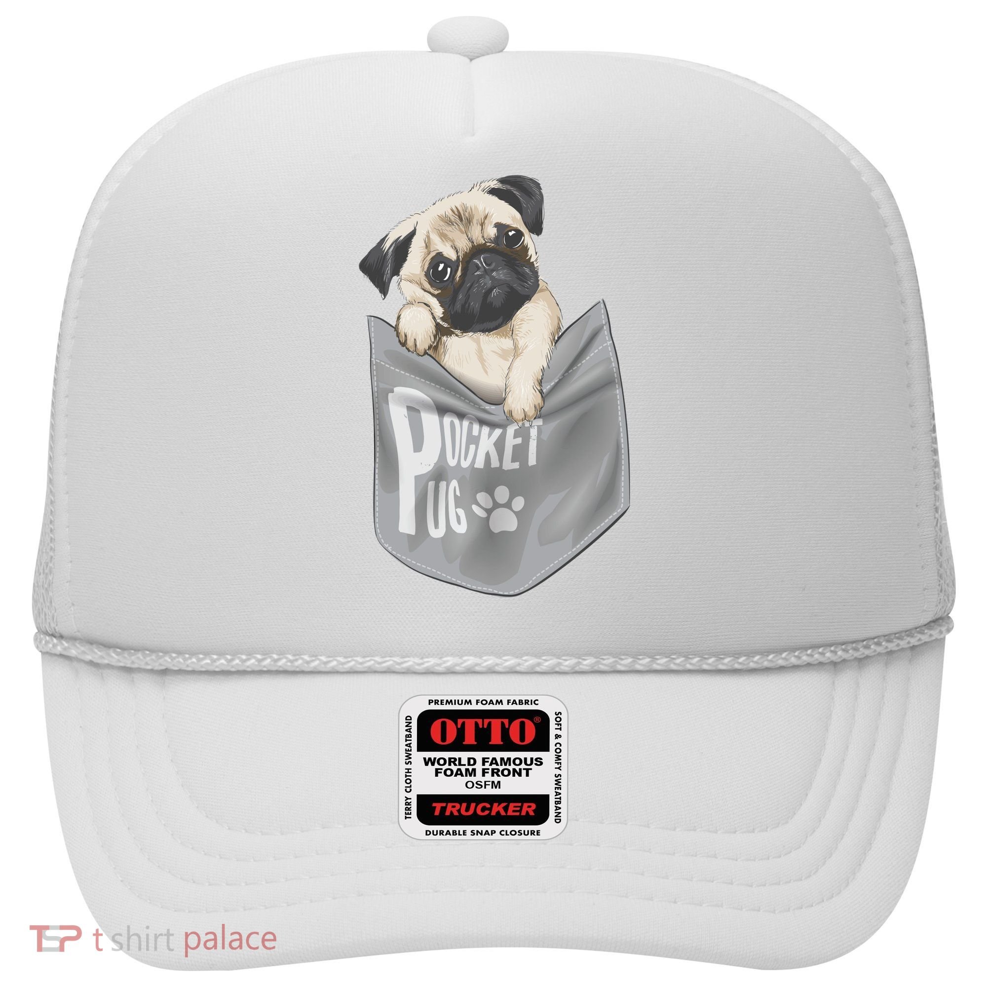 Pocket Pug Cute Hat
