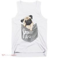 Pocket Pug Cute Tank Top thumb 0