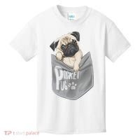 Pocket Pug Cute Kids T-Shirt thumb 0