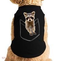 Pocket Raccoon Funny Doggie Tank thumb 0