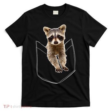 Pocket Raccoon Funny T-Shirt