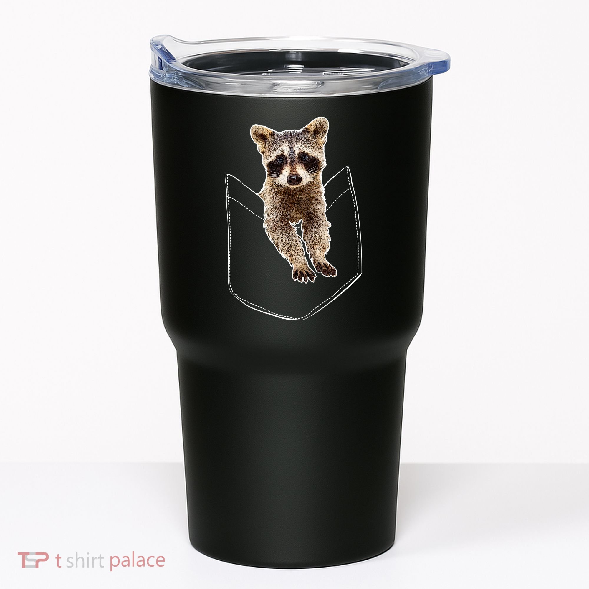 Pocket Raccoon Funny Tumbler