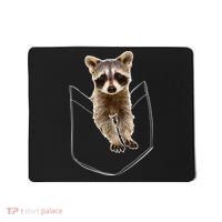 Pocket Raccoon Funny Mousepad thumb 0