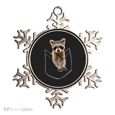 Pocket Raccoon Funny Ornament
