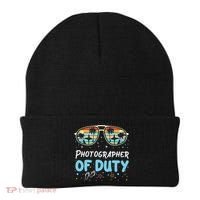 Photographer Of Duty Gift Photographer Gift Beanie thumb 0