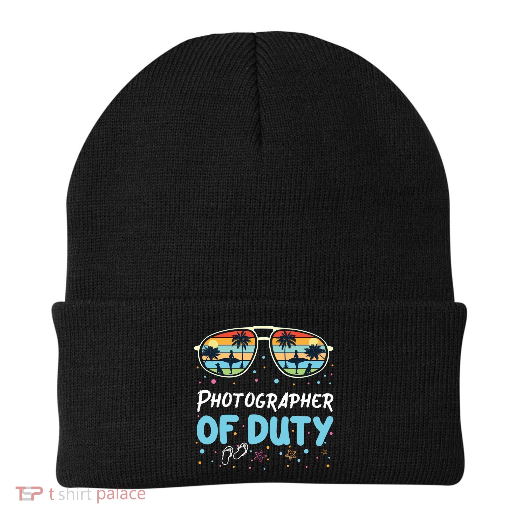 Photographer Of Duty Gift Photographer Gift Beanie