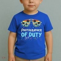 Photographer Of Duty Gift Photographer Gift Toddler T-Shirt thumb 2