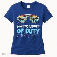 Photographer Of Duty Gift Photographer Gift Women's T-Shirt thumb 0