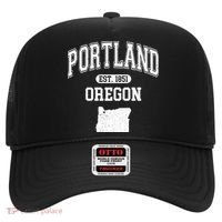 Portland Oregon Est 1851 Varsity Hat thumb 0
