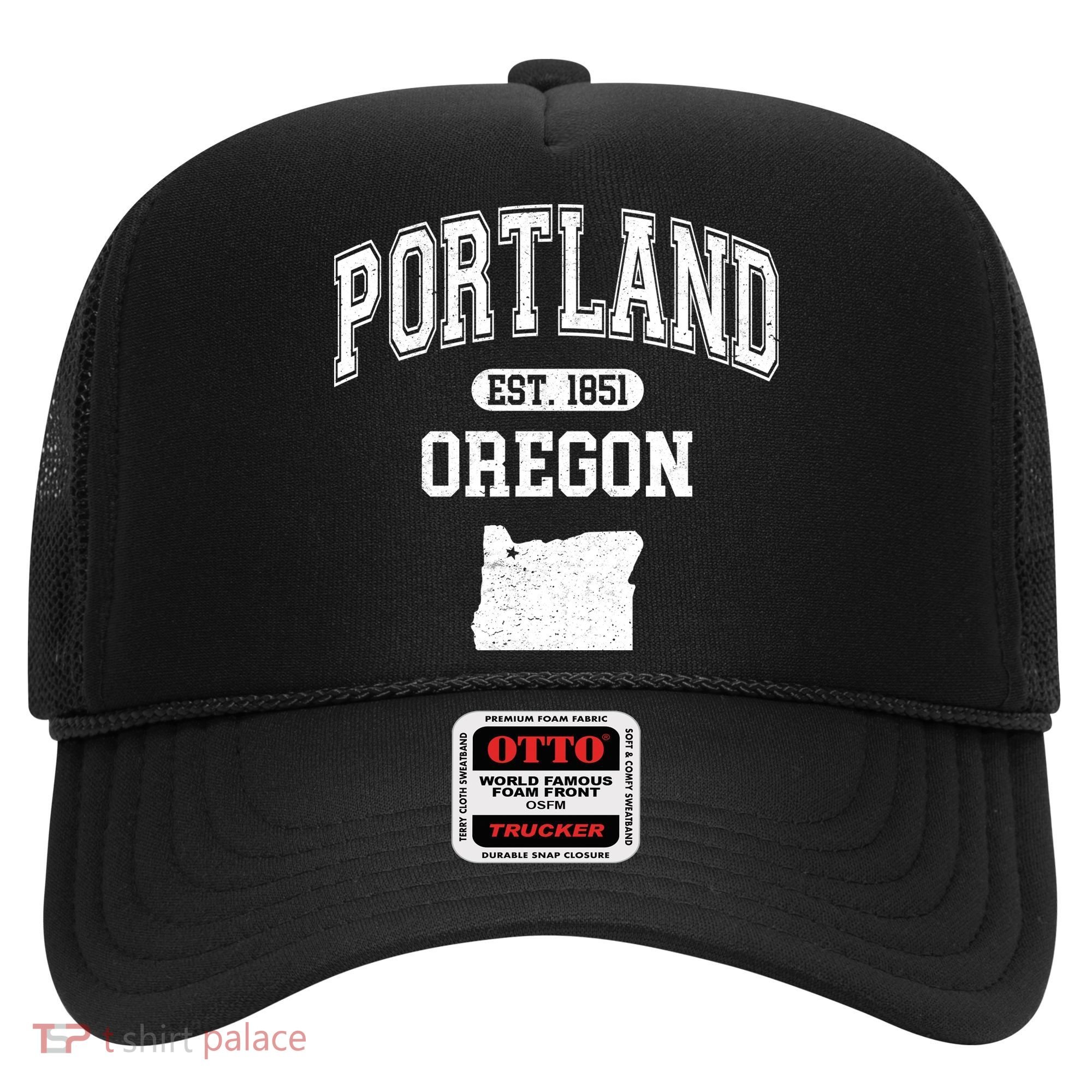 Portland Oregon Est 1851 Varsity Hat