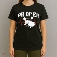 PR Or Er Weightlifting Bodybuilding Fitness Gym T-Shirt thumb 4