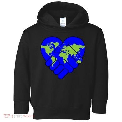 Peace On Earth Toddler Hoodie