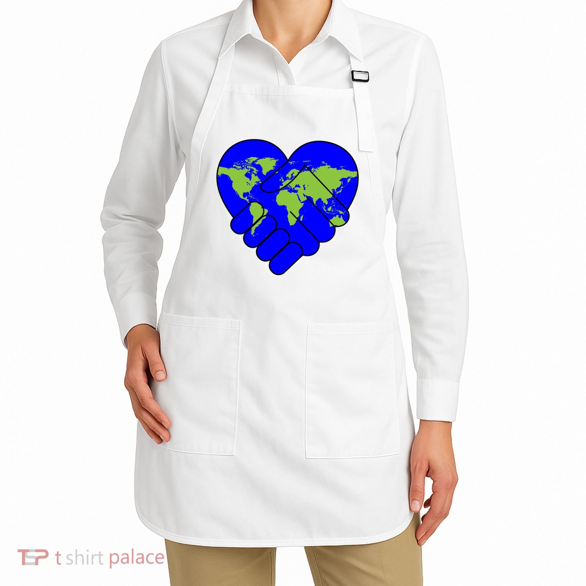 Peace On Earth Apron
