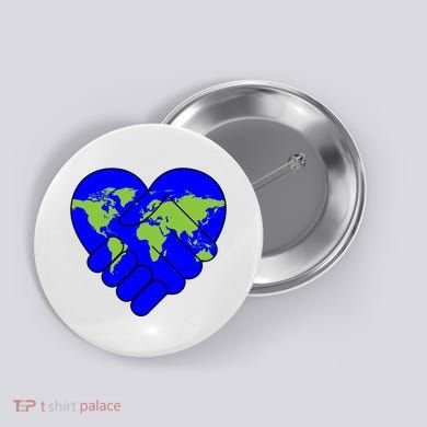 Peace On Earth Button