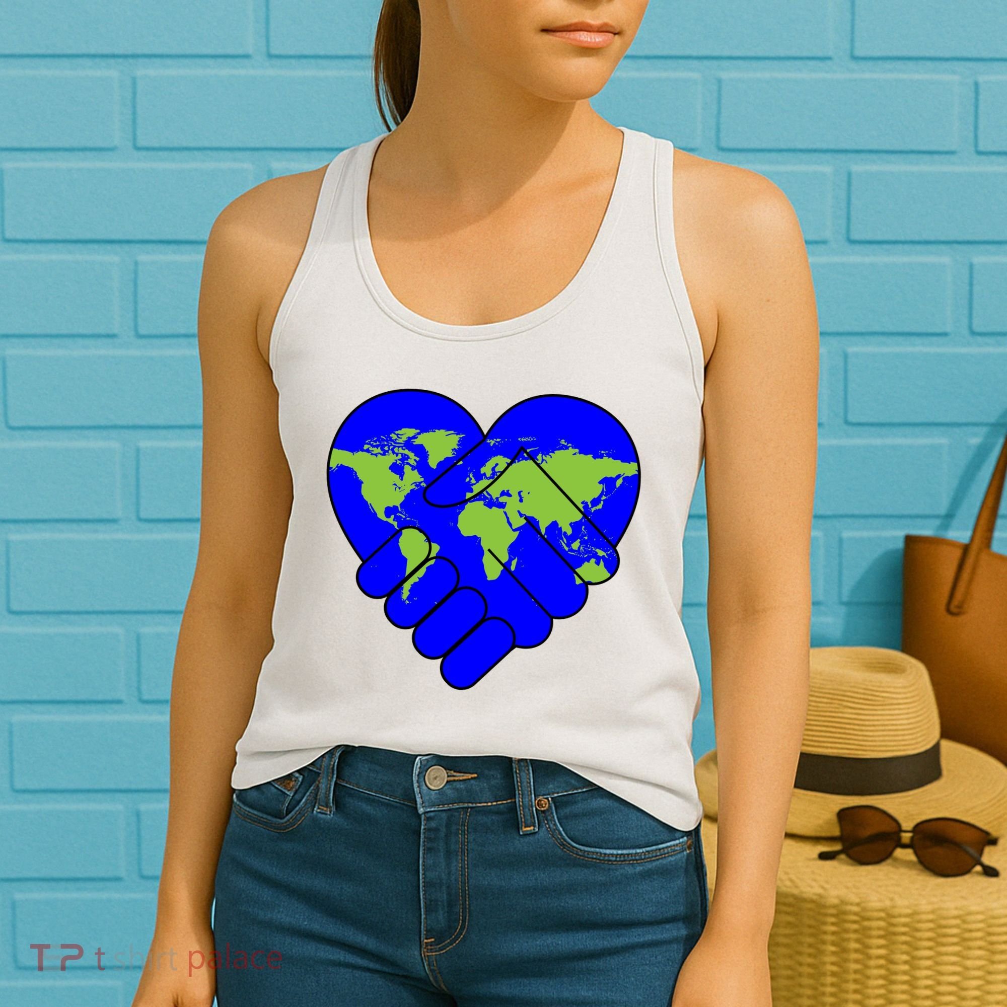 Peace On Earth Women's Tank Top