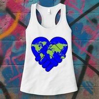 Peace On Earth Women's Tank Top thumb 3