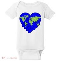 Peace On Earth Baby Bodysuit thumb 0