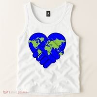 Peace On Earth Tank Top thumb 2
