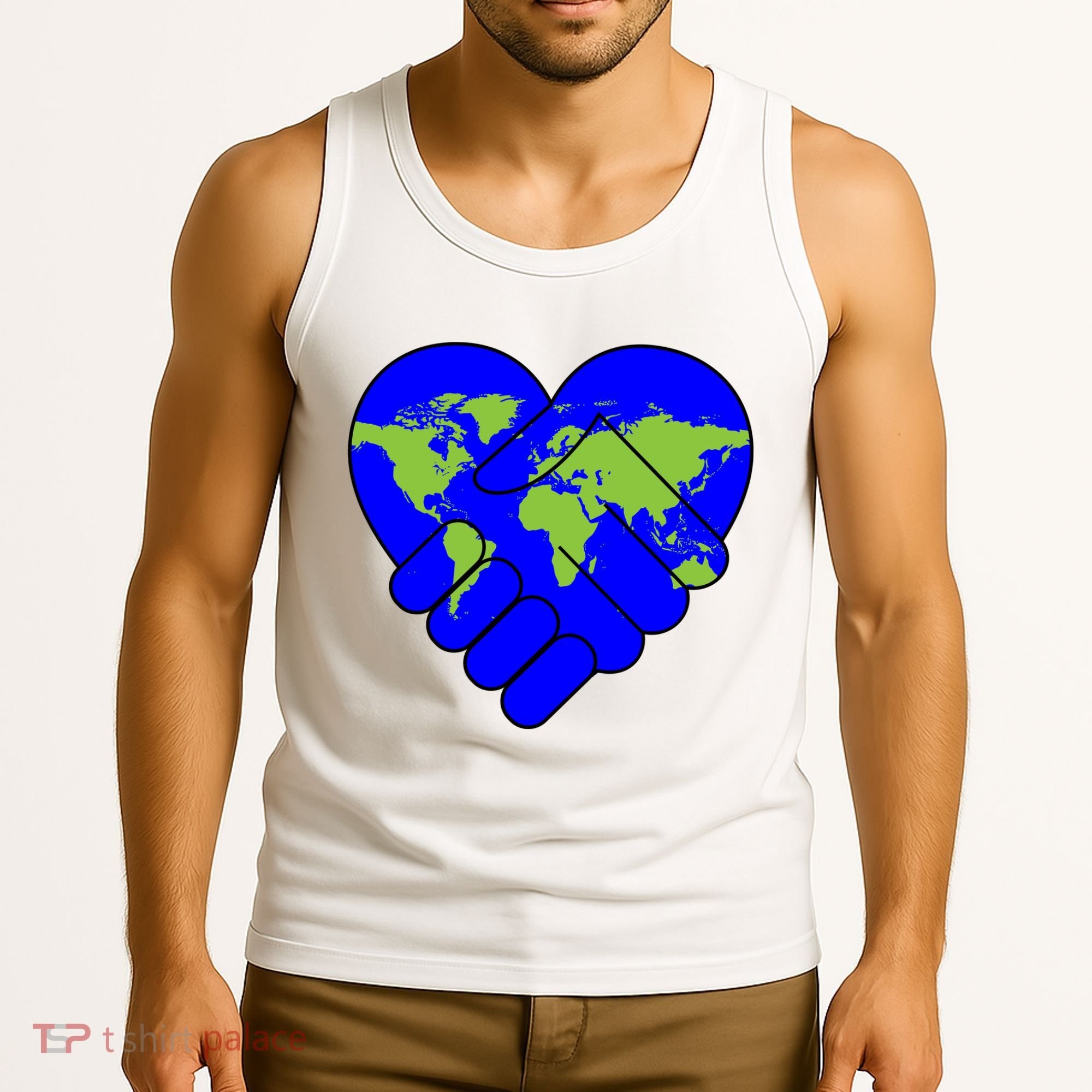 Peace On Earth Tank Top