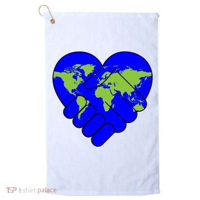 Peace On Earth Golf Towel