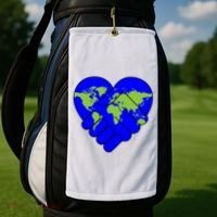 Peace On Earth Golf Towel thumb 2