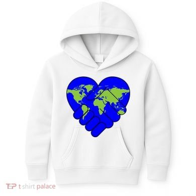 Peace On Earth Kids Hoodie
