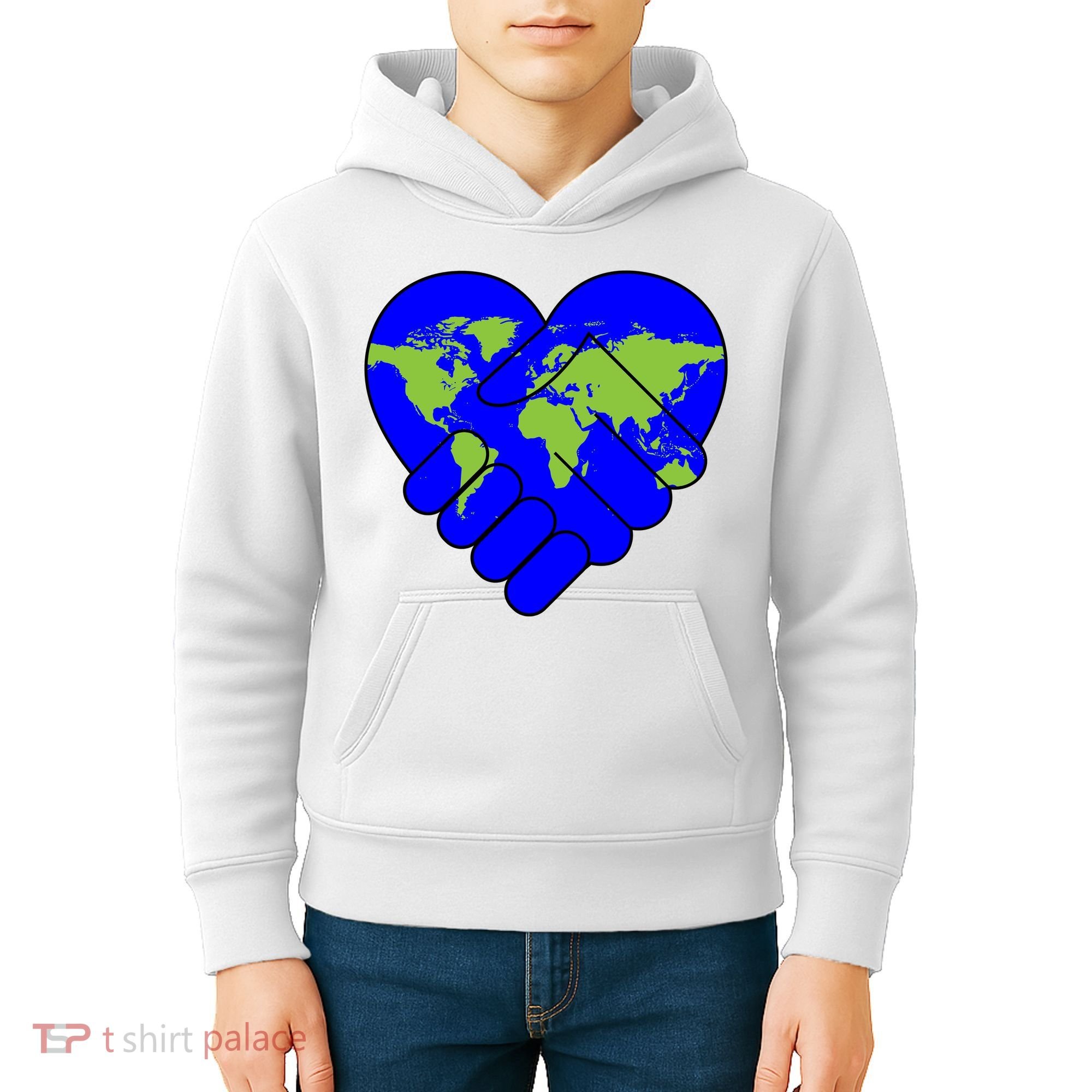 Peace On Earth Kids Hoodie