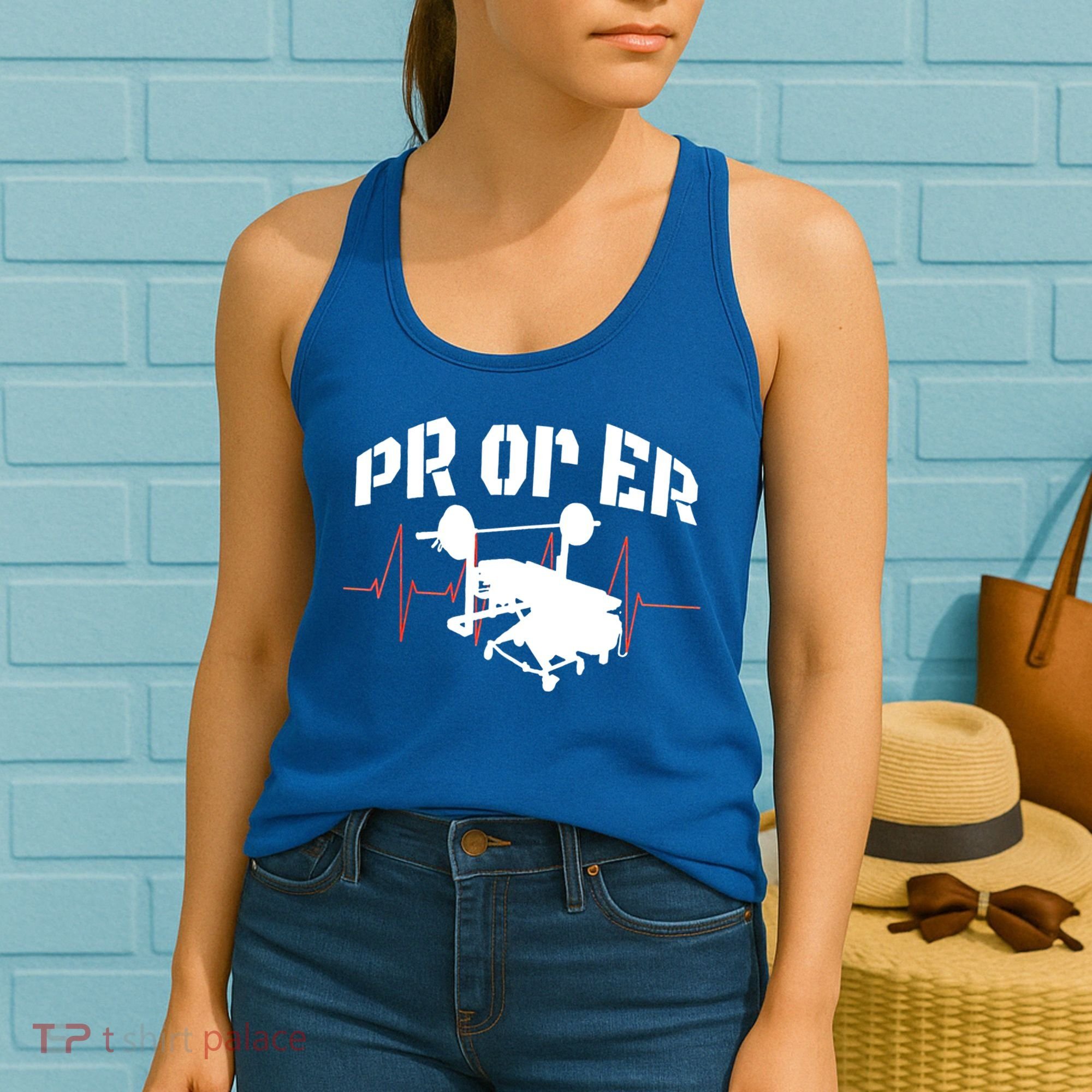 PR Or Er Weightlifting Bodybuilding Fitness Gym Women's Tank Top