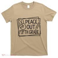 Peace Out Fifth Grade Last Day Of School Summer Break T-Shirt thumb 0