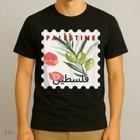 Palestine Olive Free Palestine Gaza T-Shirt thumb 3