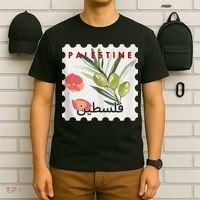 Palestine Olive Free Palestine Gaza T-Shirt thumb 6