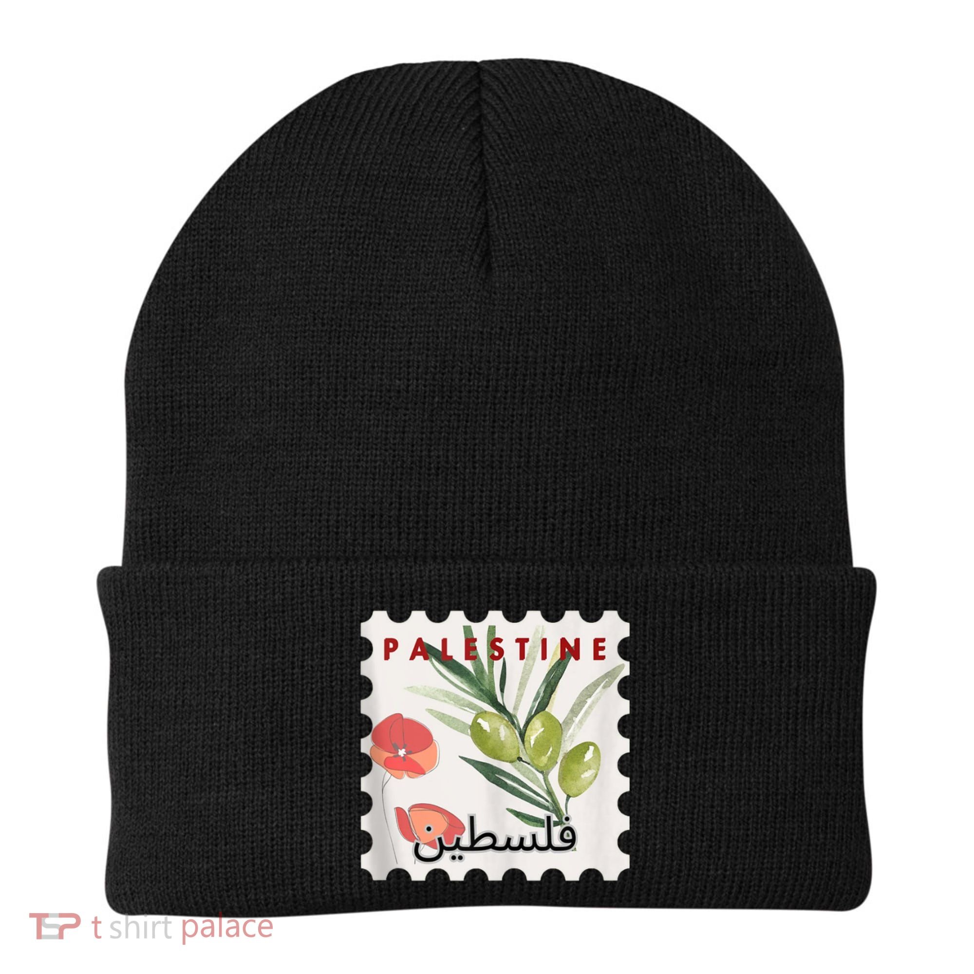 Palestine Olive Free Palestine Gaza Beanie