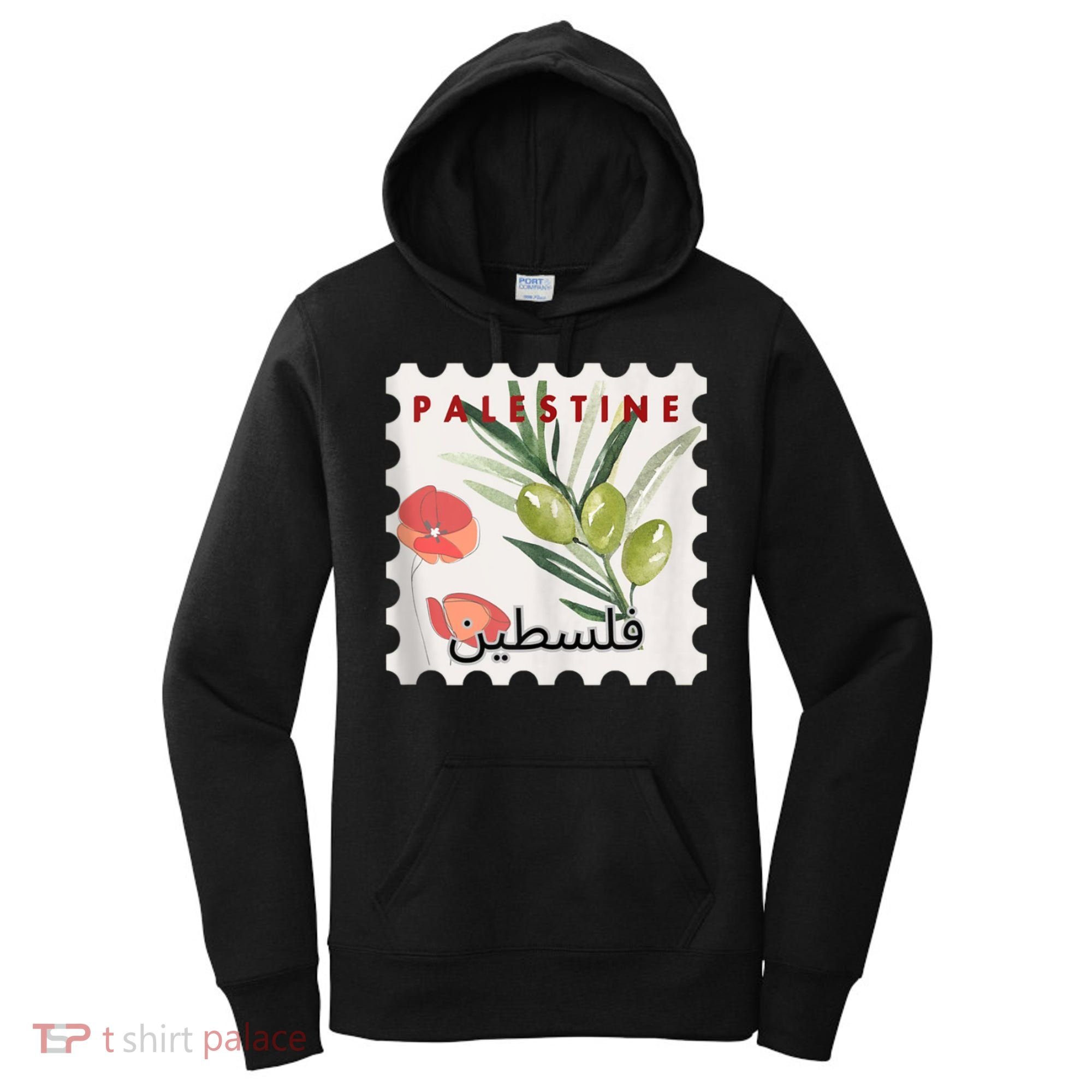 Palestine Olive Free Palestine Gaza Women's Hoodie